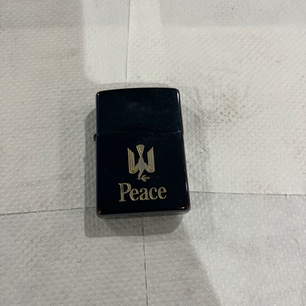 ピース Peace ブルーチタン ZIPPO | ジッポ zippo ☆ 1999年製 Zippo 