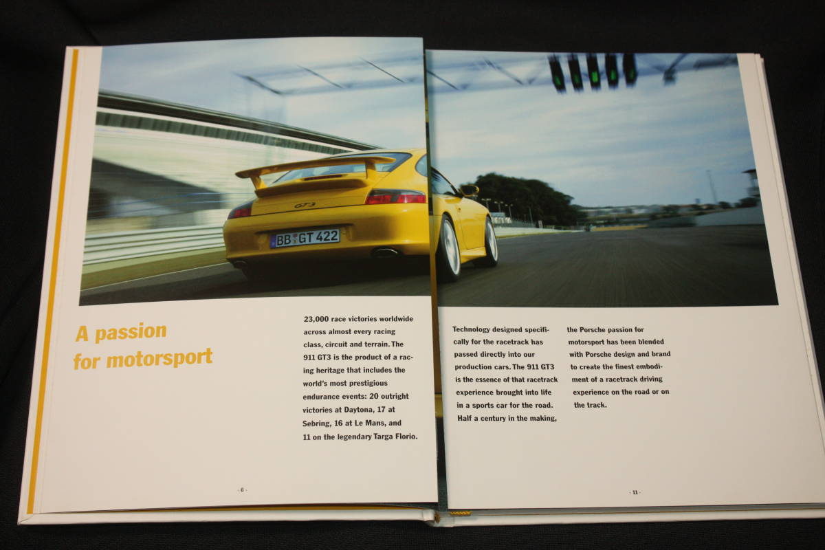 ☆2005年モデル ポルシェ911 996GT3 厚口カタログ (ポルシェジャパン