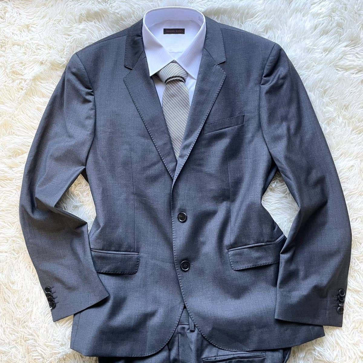 HUGO BOSS セットアップ スーツ ヒューゴボス - 赤タグ シングル 極美 
