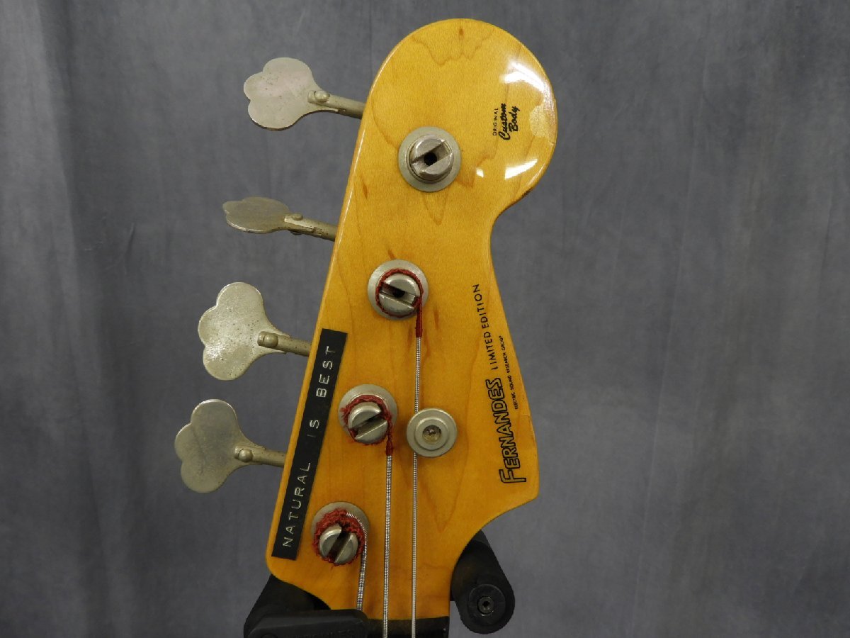 希少 FERNANDES フェルナンデス LIMITED EDITION TEJ 70 75 FGI 金ロゴ