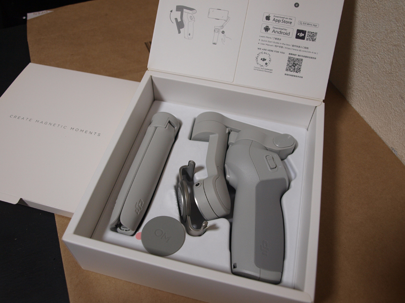 DJI OM4 SE スタビライザー 開封のみ 未使用 新品同様