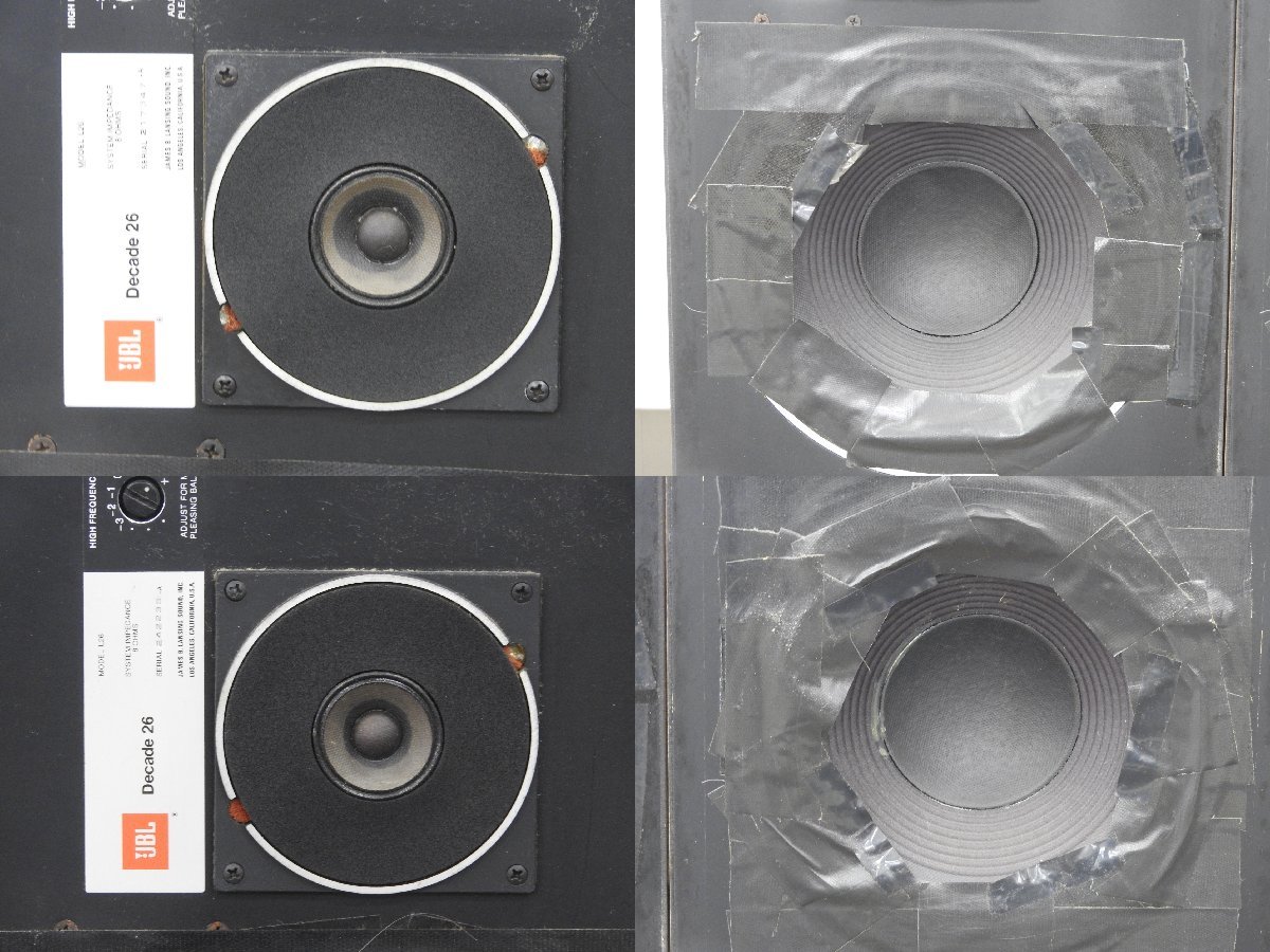 L26 JBL ペア Decade スピーカー DECADE - 中古 公式通販 中古 