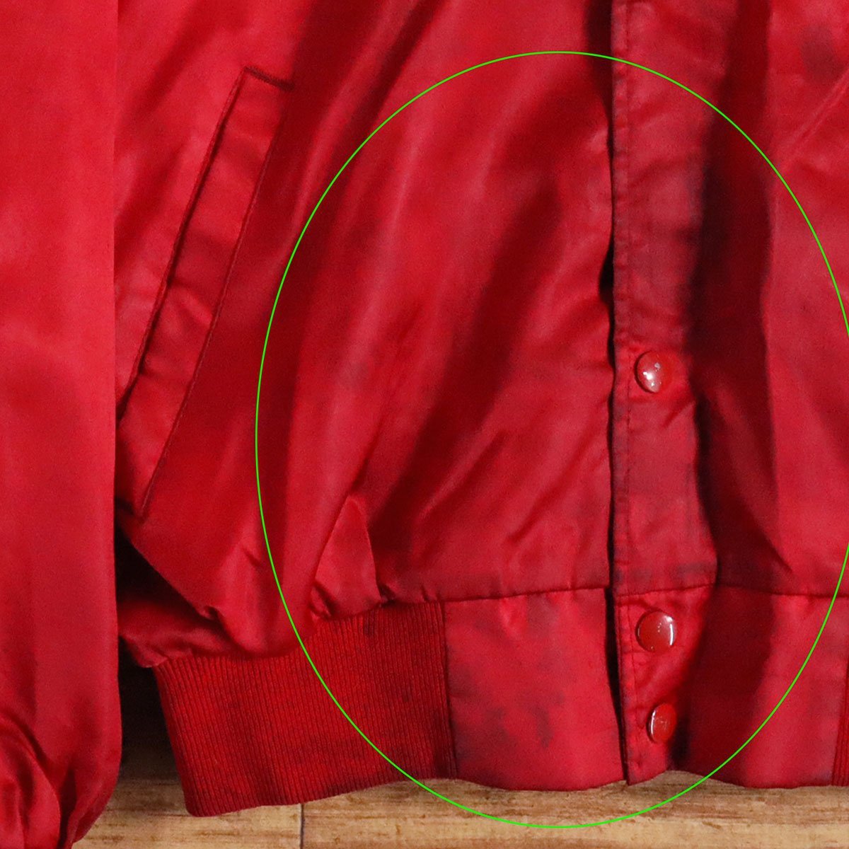 $3T/R8.29-2　アメリカ古着　マクドナルド　USA製　Westark　ウエストアーク　ナイロンジャケット　ジャンパー　ブルゾン　XL