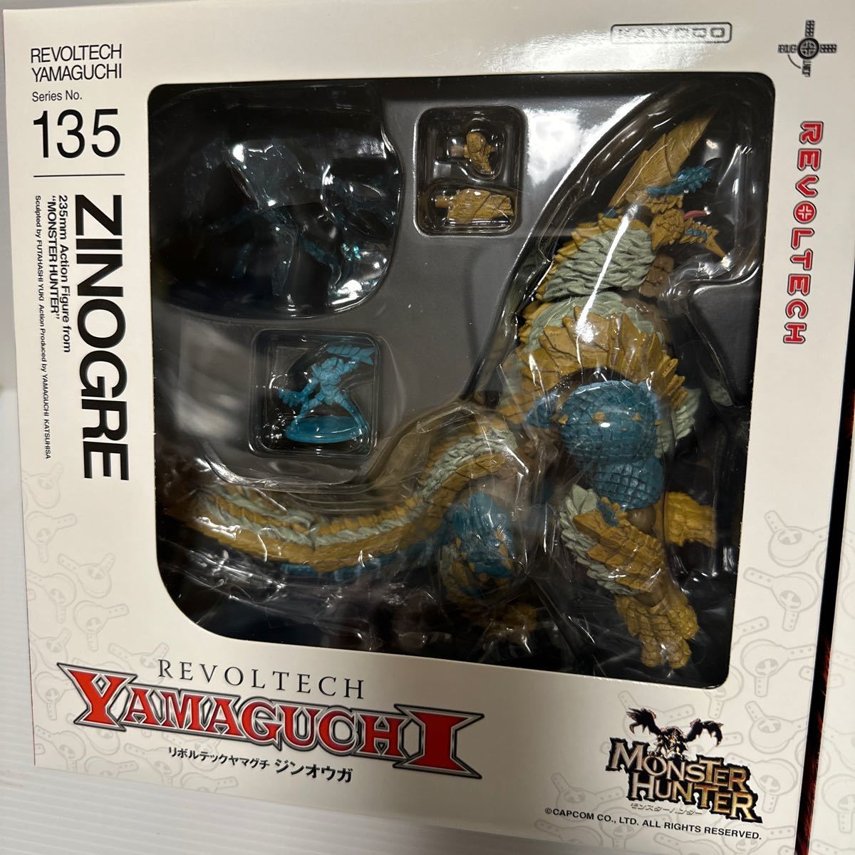 リボルテック ヤマグチ ジンオウガ　NO.135 モンスターハンター　限定商品　海洋堂 