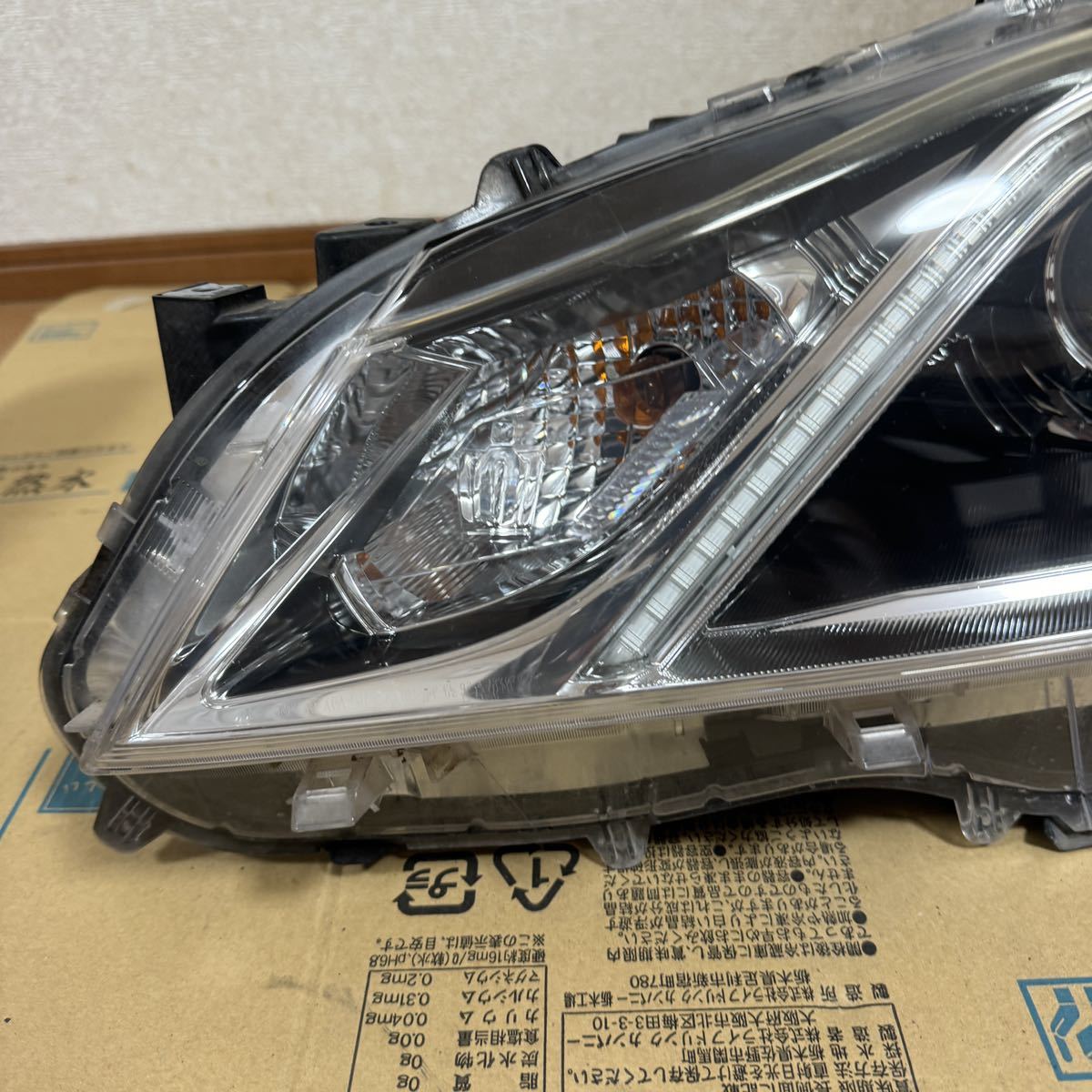 トヨタ クラウンアスリート GRS210/AWS210 前期 左ライト/左ヘッド
