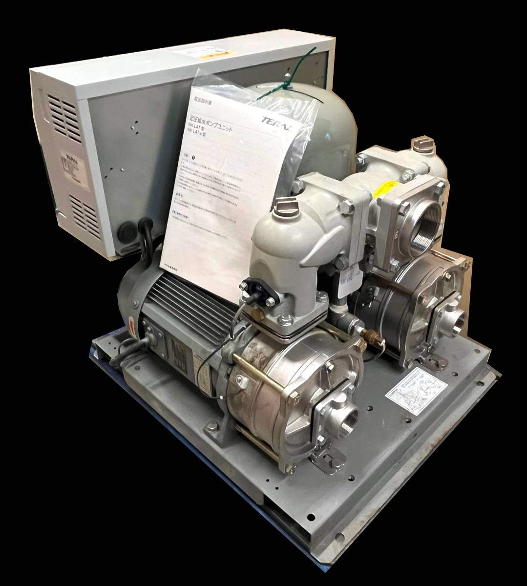 直接引取限定 テラル TERAL 加圧給水ポンプ NX-65LAT402-52.2W-e 3相200V 50Hz 2.2kw 定圧給水 自動 ...