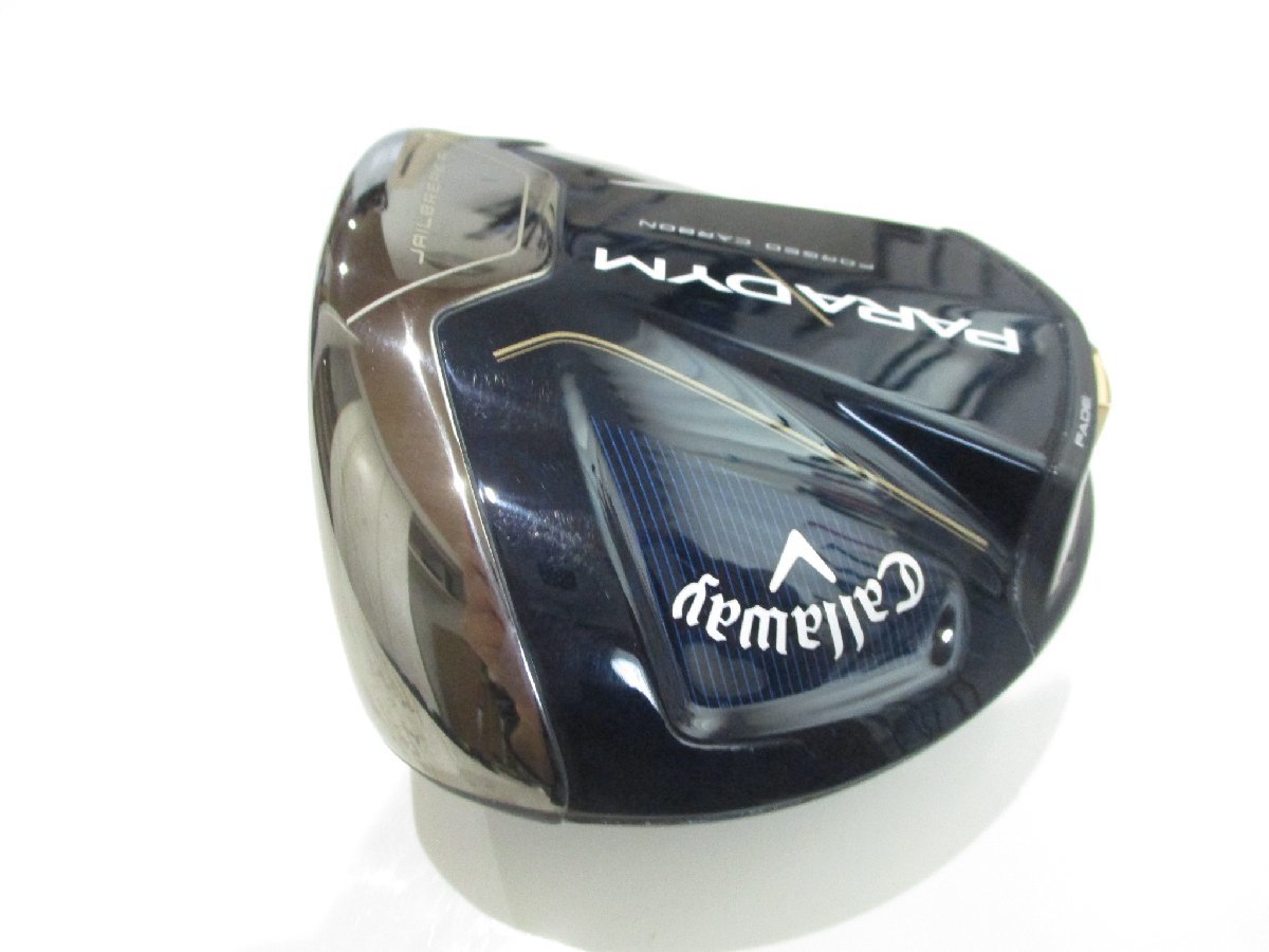 Callaway PARADYM 1W 10.5° ドライバーヘッド単品 カバー付属