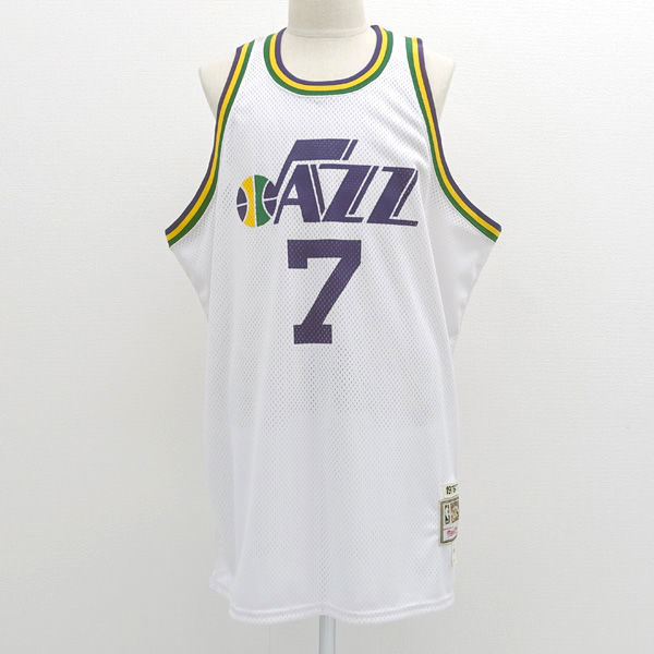 ☆ ミッチェルアンドネス NBAユニホーム JAZZ ジャズ #7 ピート