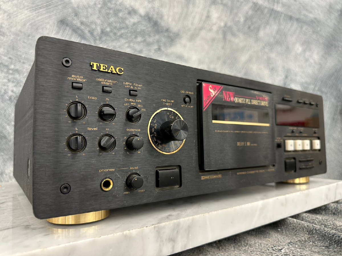 □t649 ジャンク☆TEAC ティアック V-8030S カセットデッキ V-8030S