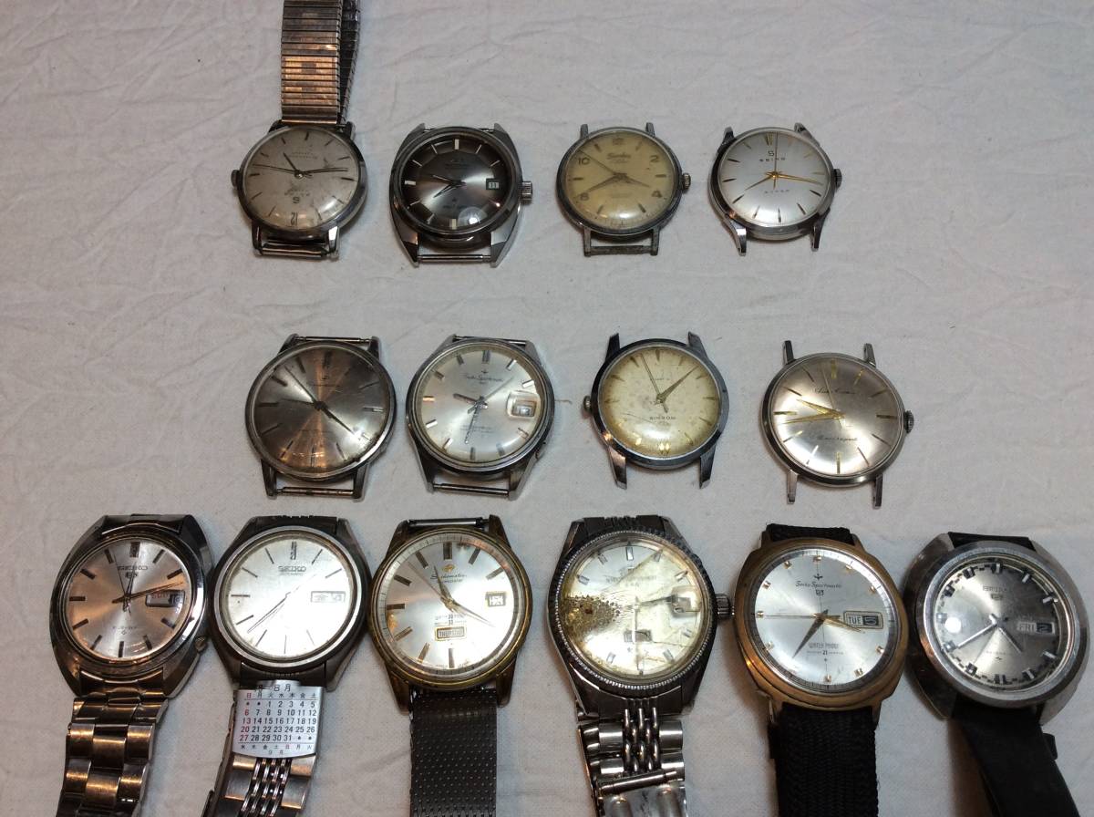  蔵出し品 SEIKO13点 TECHNOS1点 ジャンク扱い(その他)｜売買されたオークション情報、yahooの商品情報をアーカイブ公開 - オークファン その他