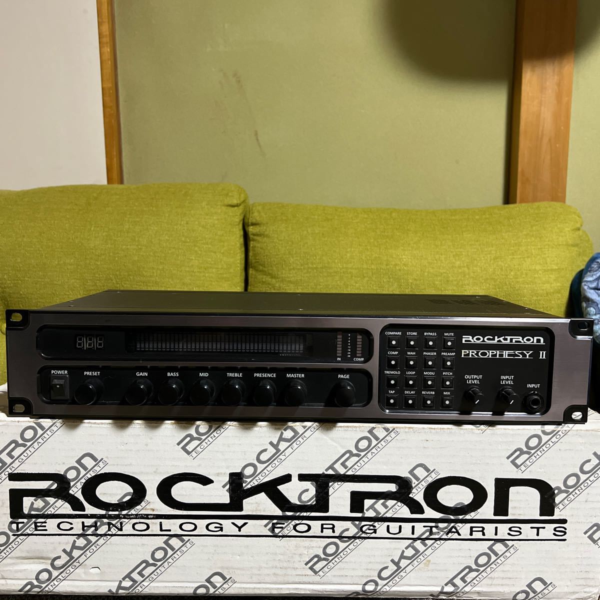 ROCKTRON Prophesy II ギタープリアンプ＋エフェクト ロックトロン