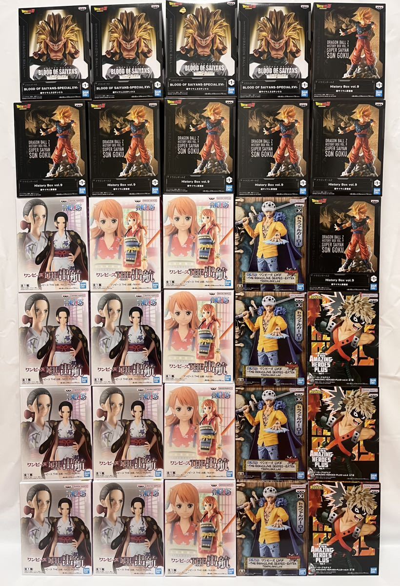 未開封 フィギュア まとめ売り 30個【ワンピース ドラゴンボール