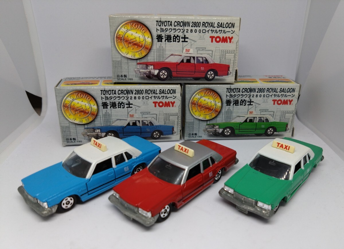 トミカ トヨタクラウン 2800ロイヤルサルーン 香港タクシー 管理番号49