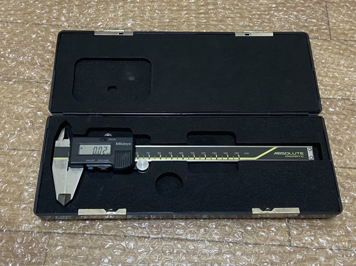 中古品 ミツトヨデジタルノギス