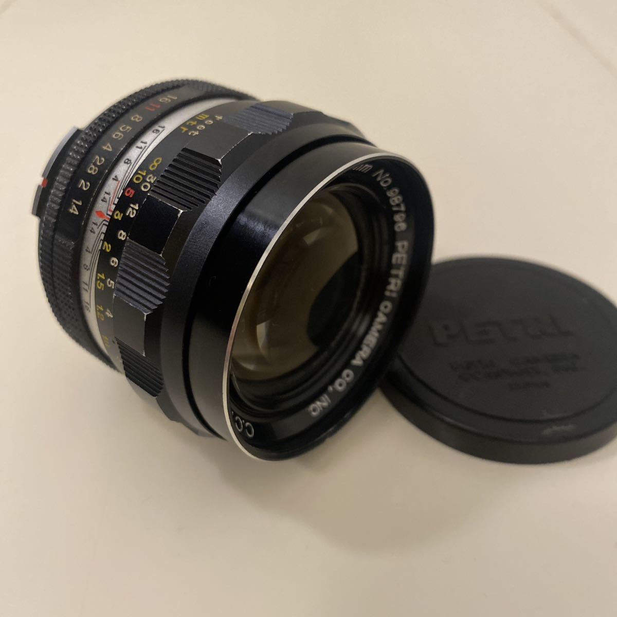 PETRI C.C 55mm F1.4 ペトリ大口径レンズ PETRI