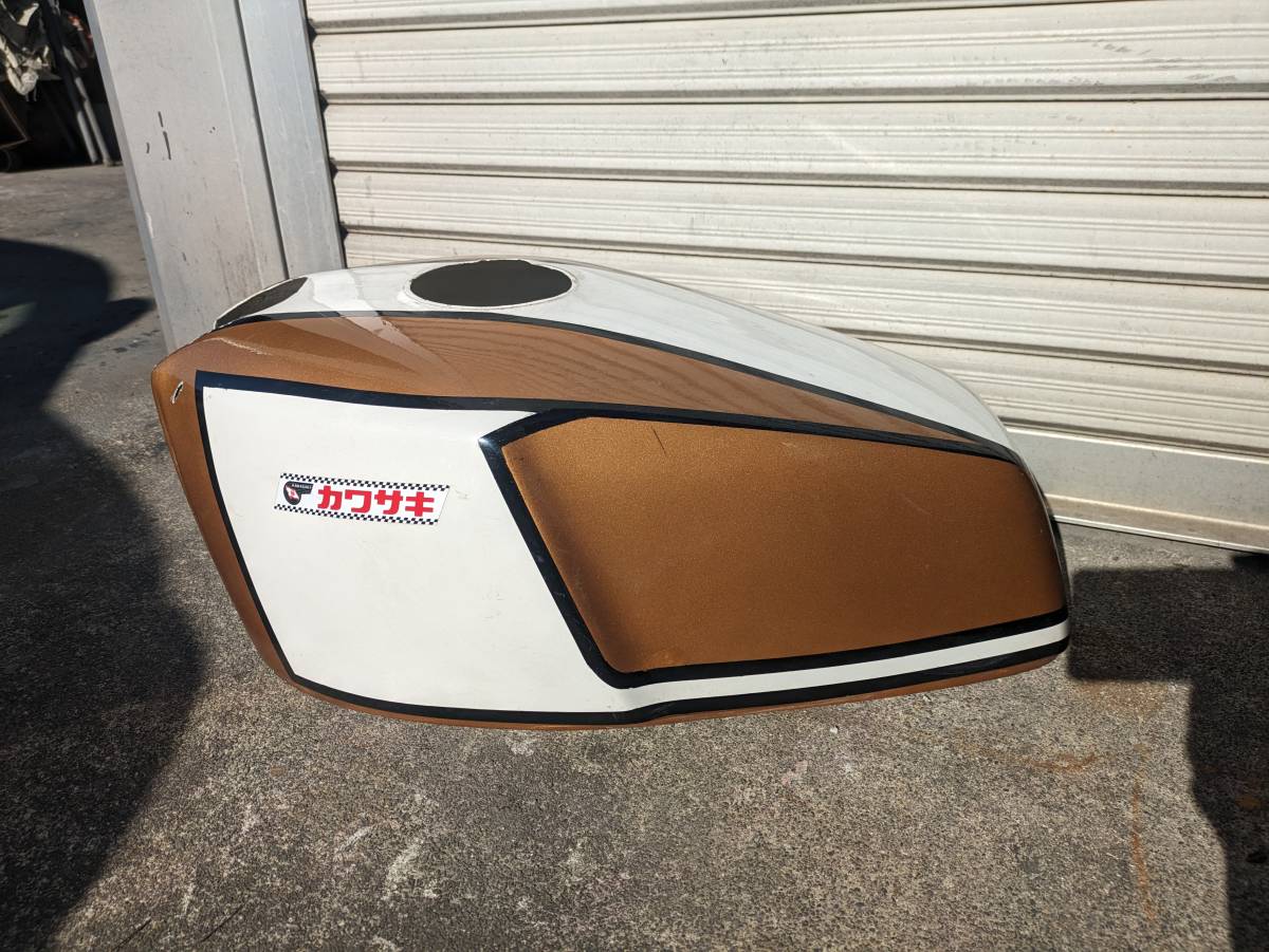 マーク2仕様 ゼファー400用 タンクカバー フロントフェンダー FRP