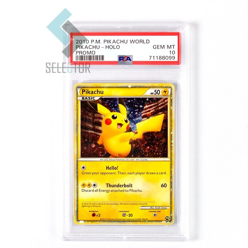 PSA10 ワールドピカチュウ 2010 アメリカ 【公式通販】