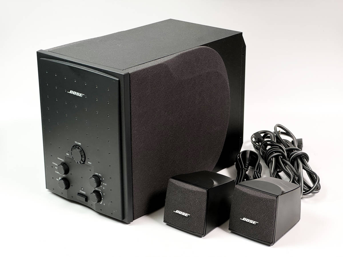 BOSE MM-2 パワーアンプ内蔵スピーカー B◇BOSE ボーズ MM-2 アンプ