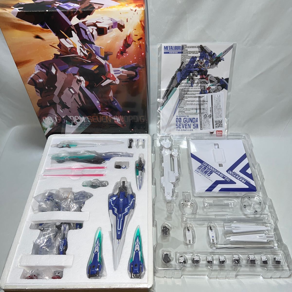 【中古開封品】METAL BUILD ダブルオーガンダム セブンソード/ G 【国内正規品】