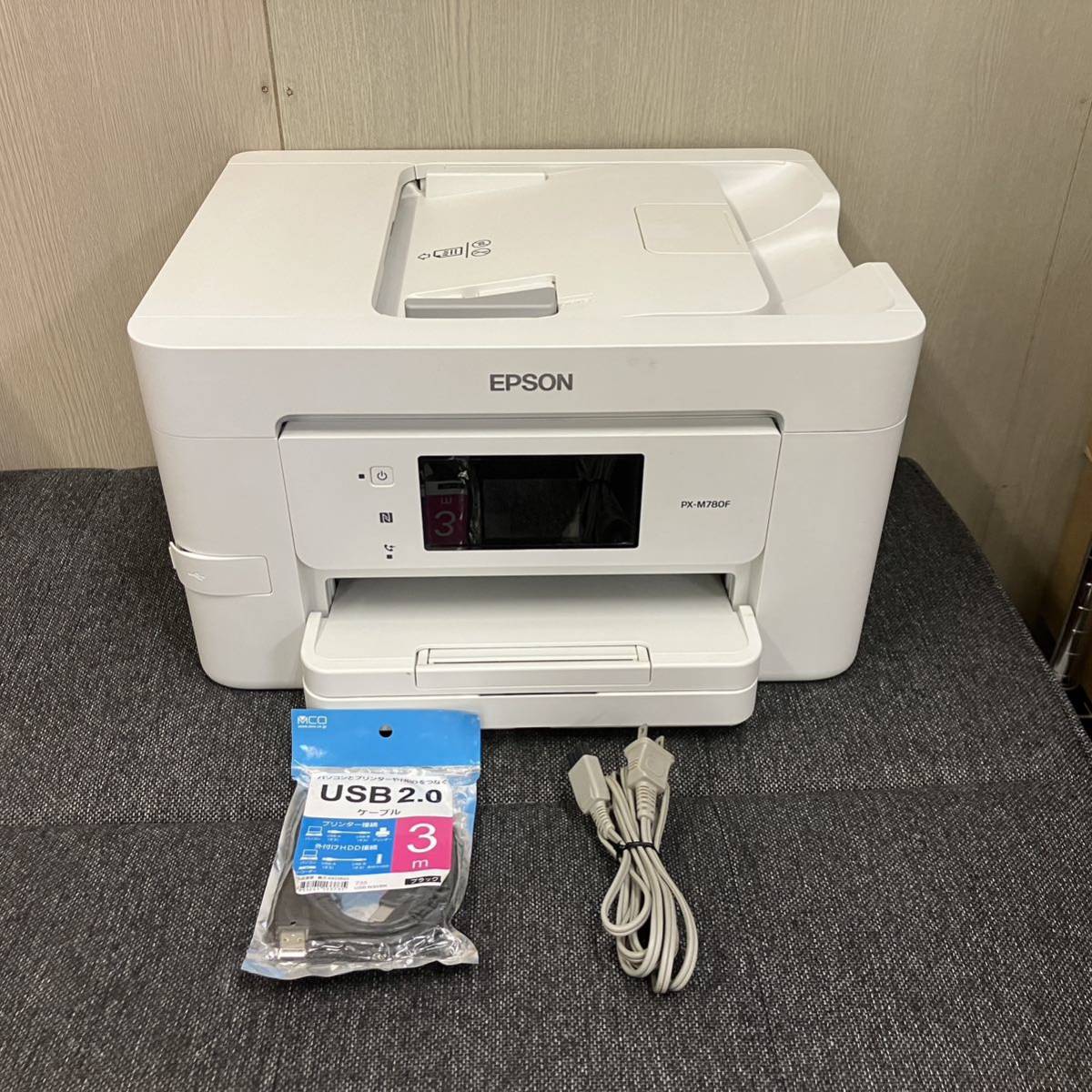 動作品 ワケあり EPSON プリンター PX-M780F ケーブル付 エプソン