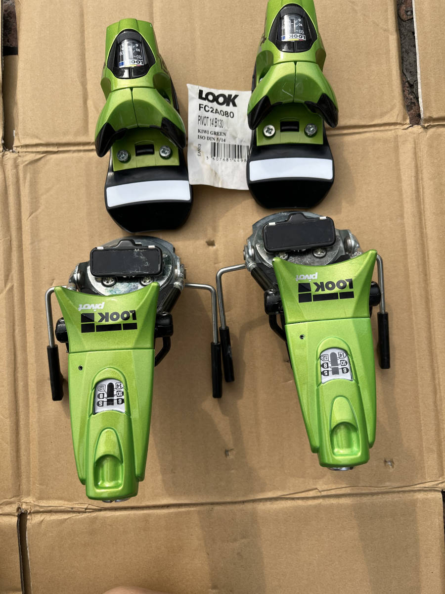 スキービンディング　LOOK FC2A080　KIWI　GREEN　年式不明