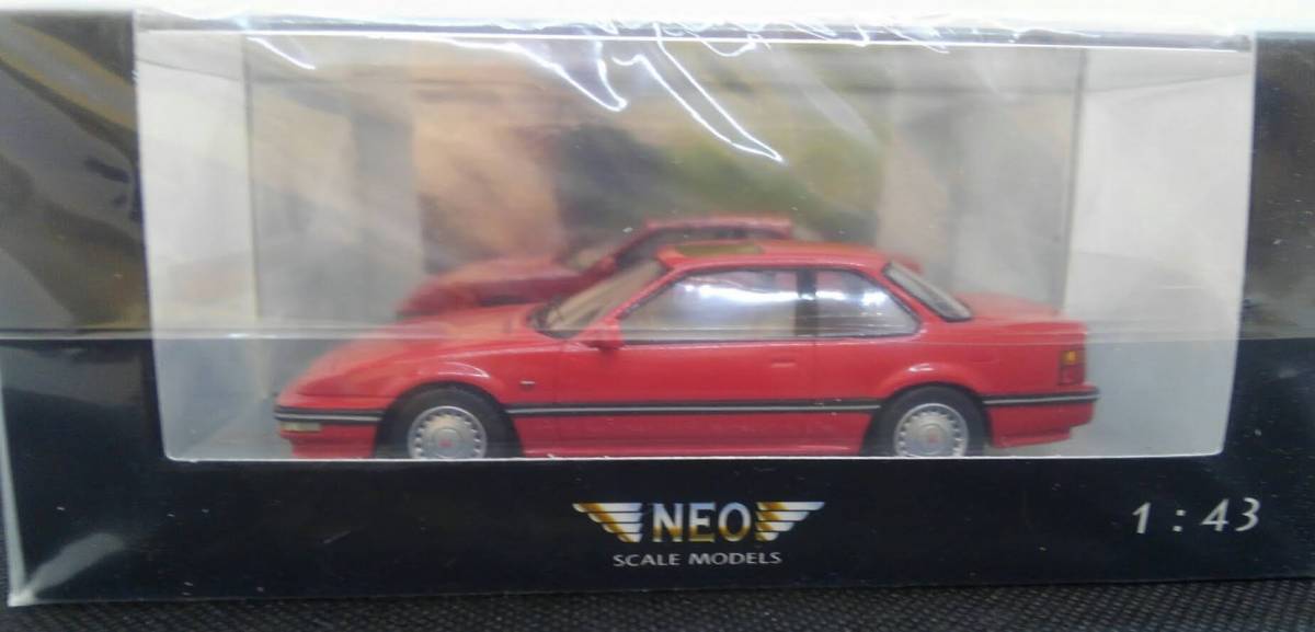 BA5 1/43 ホンダ プレリュード Mk.3 欧州仕様 輸出仕様 1987 レッド 