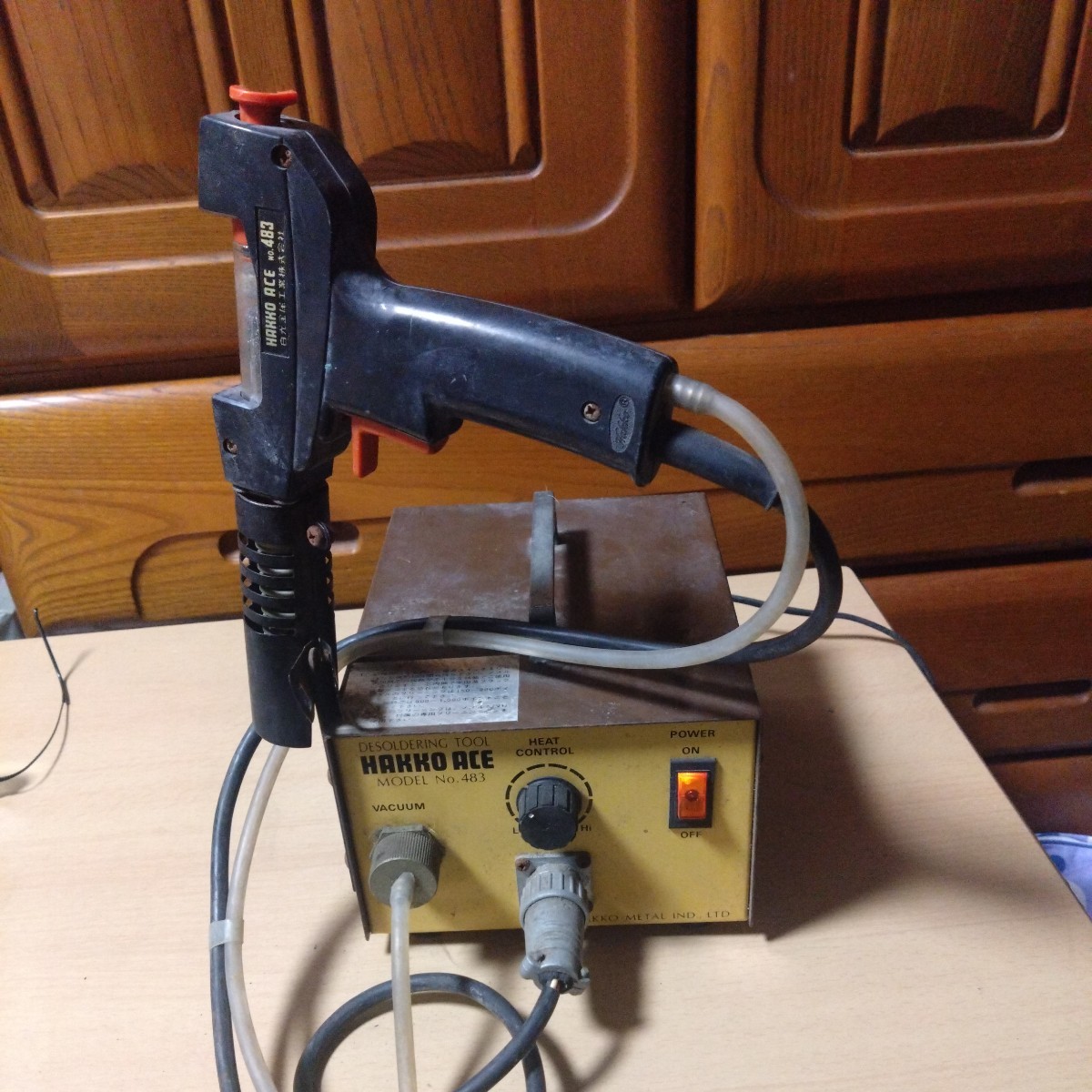 電動はんだ吸い取り機 白光 HAKKO ACE No.483