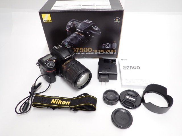 Nikon D7500 18-140 VR レンズキット WW9005 Nikon D7500 18-140 VR