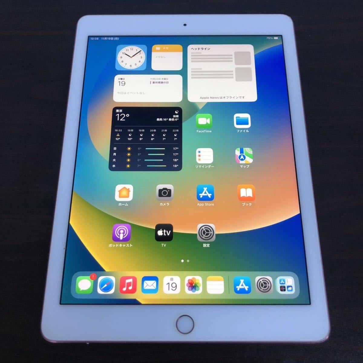 8483【早い者勝ち】比較的綺麗☆iPad Pro 32GB 9.7インチ WIFIモデル