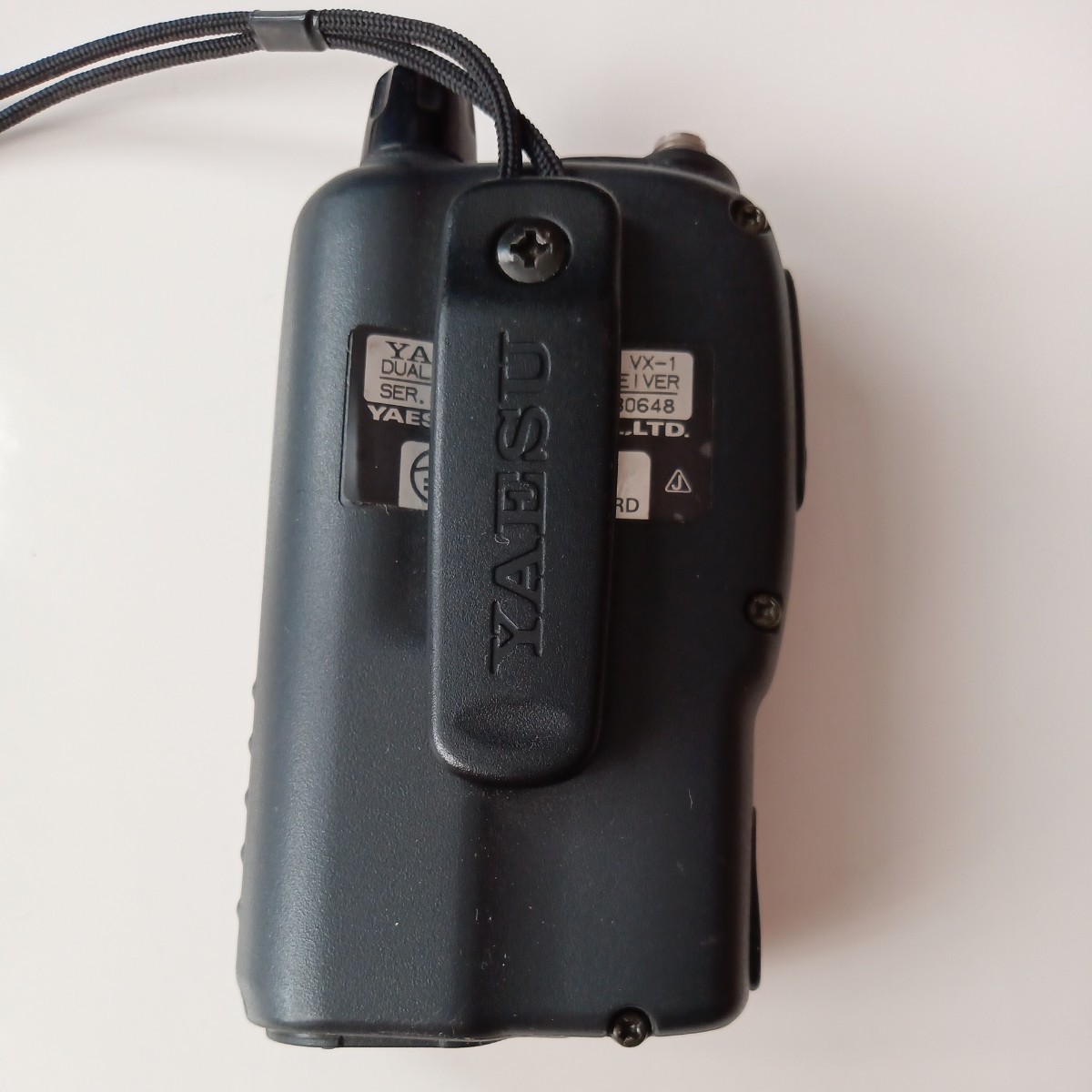 ヤエス YAESU VX-1 新品セル交換済美品① YAESU 八重洲 VX-1 トランシーバー 無線機 ジャンク品 中古品