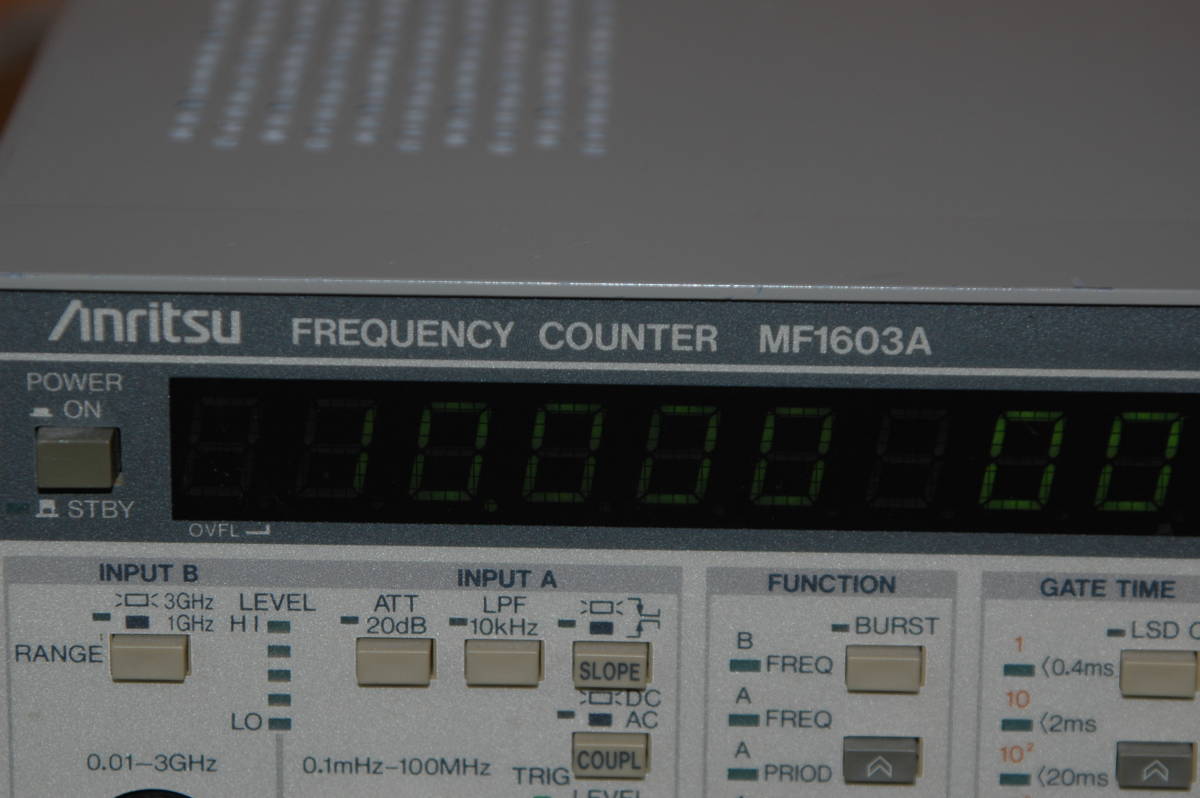 アンリツ Anritsu MF1603A 3GHz周波数カウンタ－ 中古品 Anritsu