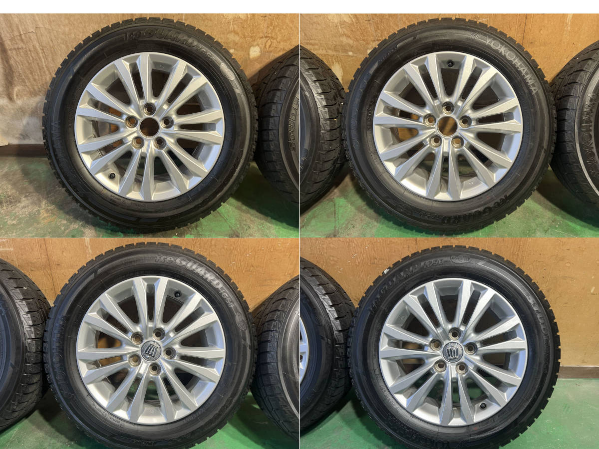 ヨコハマタイヤ iceGUARD 215/60R16 210系クラウンロイヤル純正 