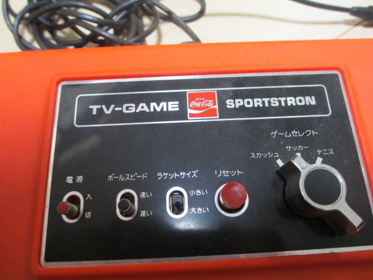 COCA COLA TV-GAME SPORTSTRON コカコーラ スポーツトロン テレビゲーム