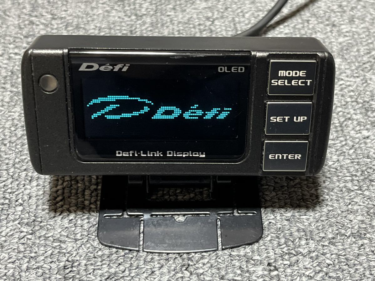 Defi リンクディスプレイ 取説コピー 水温 油温 油圧 燃圧 排気温度 スピード メーターステー デフィ