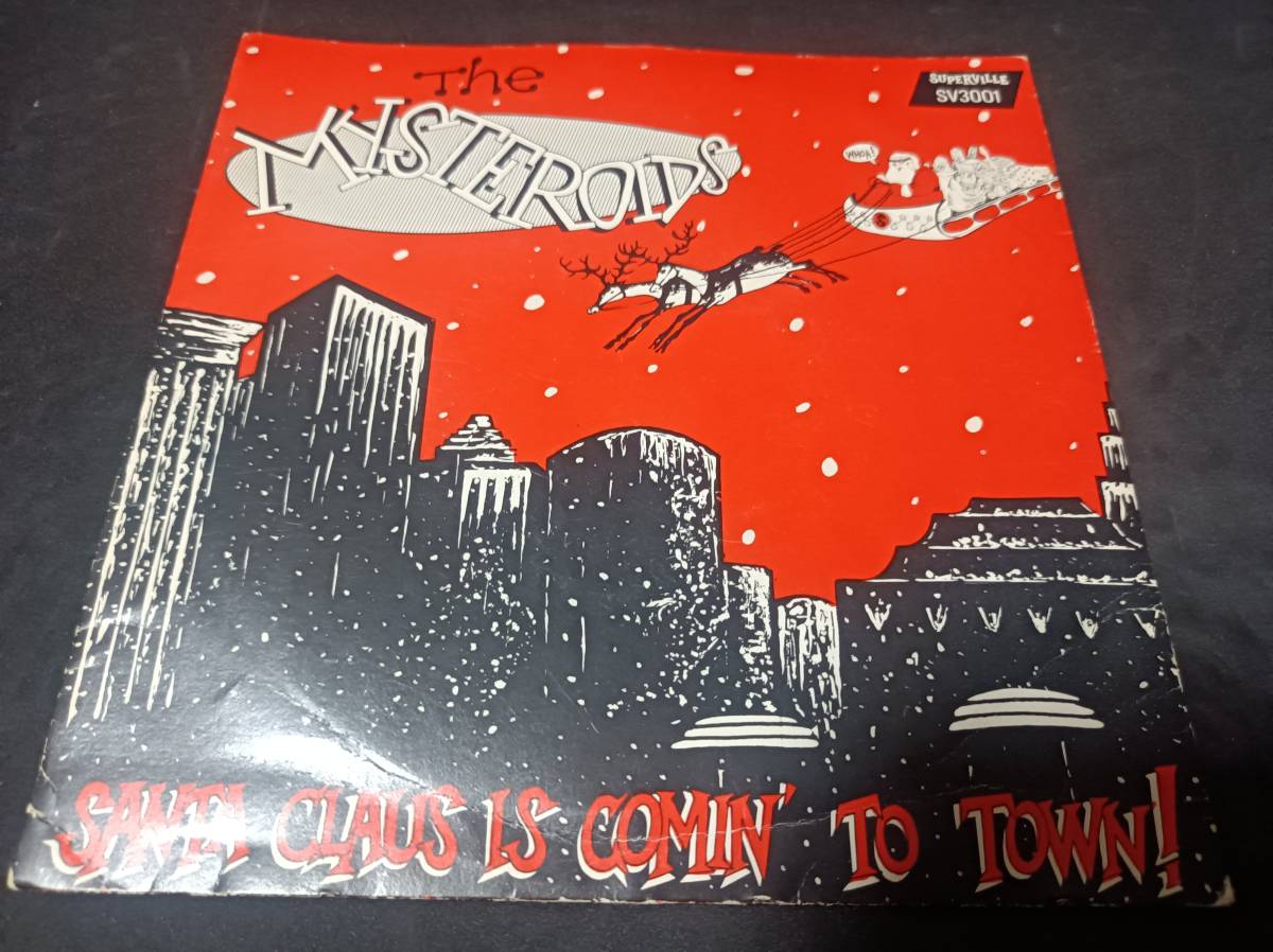 □THE MYSTEROIDS□REZILLOS（レジロス）メンバー□SANTA CLAUS IS 