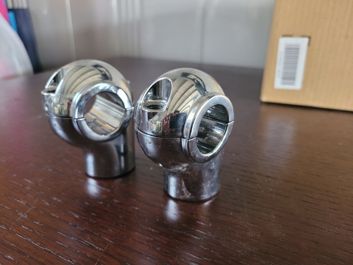 used 1インチハンドル用ポスト 高さ2インチ ハーレー アメリカン スポーツスター ライザー ソフテイル ダイナ スティード ドラスタ