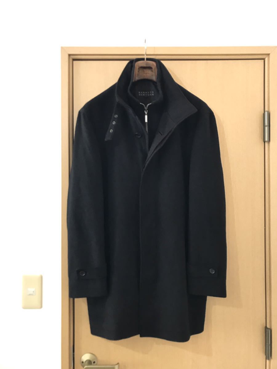 BARNEYS ウール NEWYORK ステンカラーコート（2243864）｜BARNEYS 防風