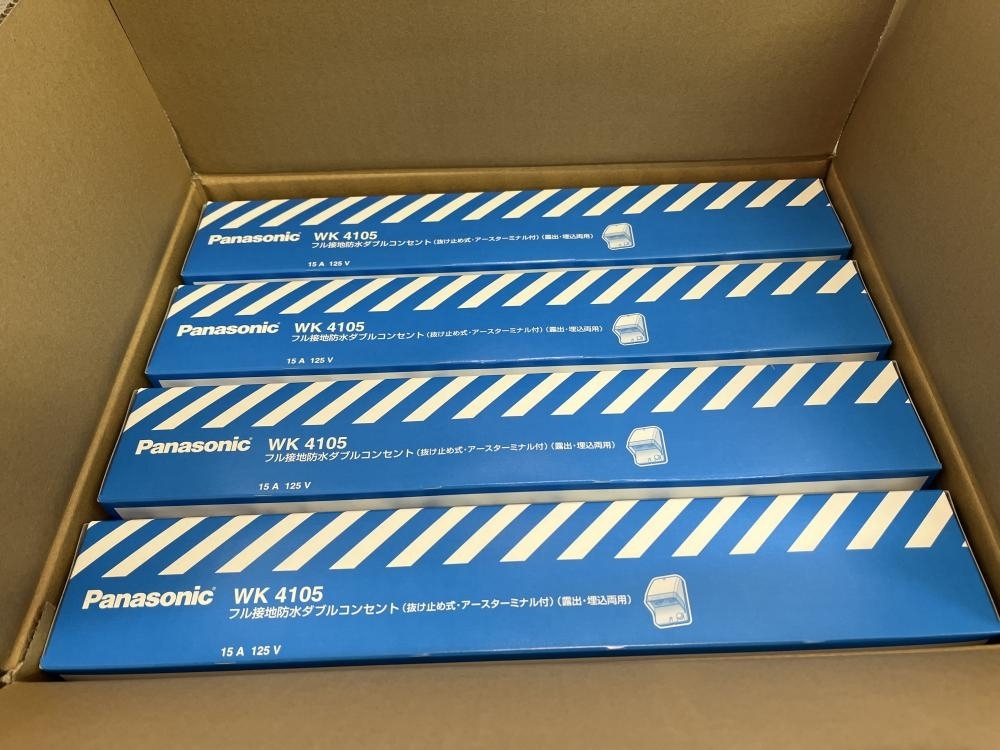009▽未使用品・即決価格▽Panasonic パナソニック フル接地防水ダブル