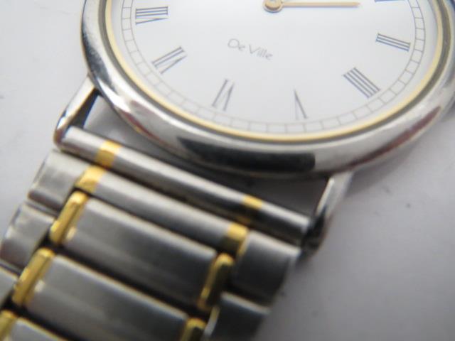 ○G72688:OMEGA オメガ De Ville デビル クオーツ メンズ腕時計