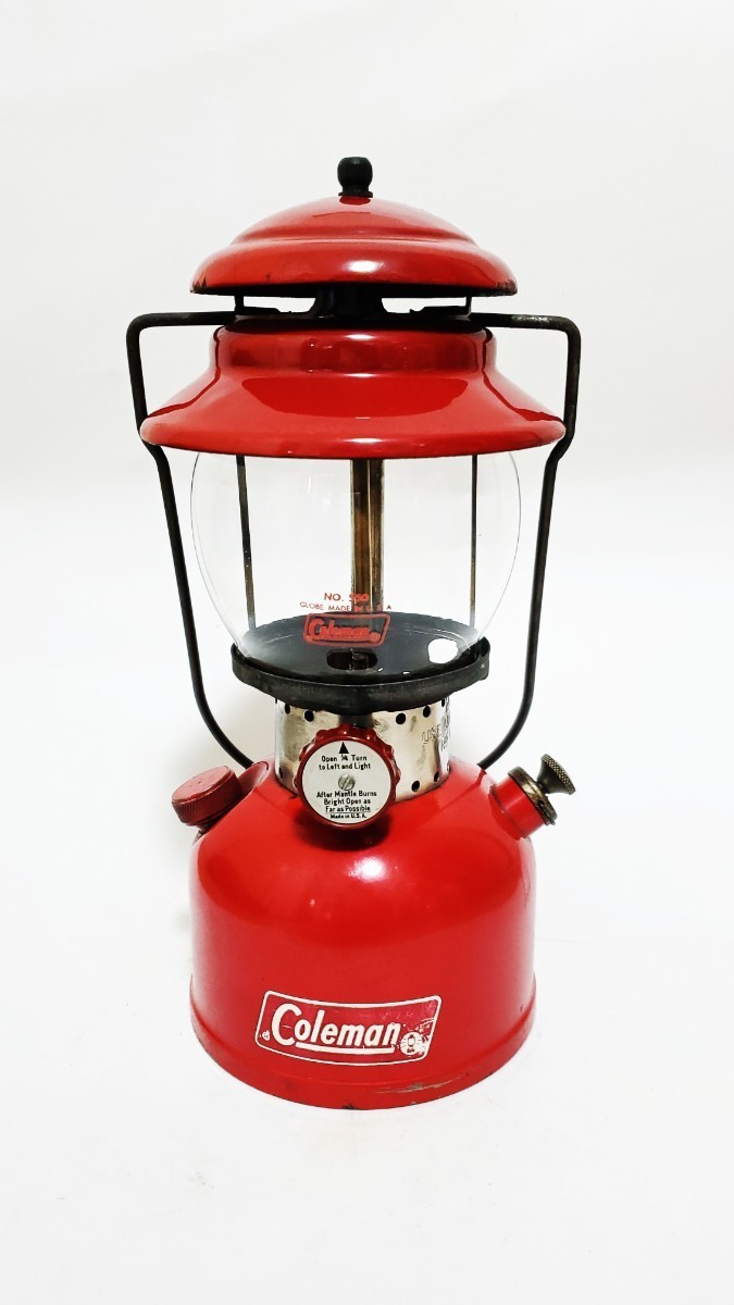 ☆希少☆イエローボーダー☆コールマン Coleman 200Aランタン 1953年9