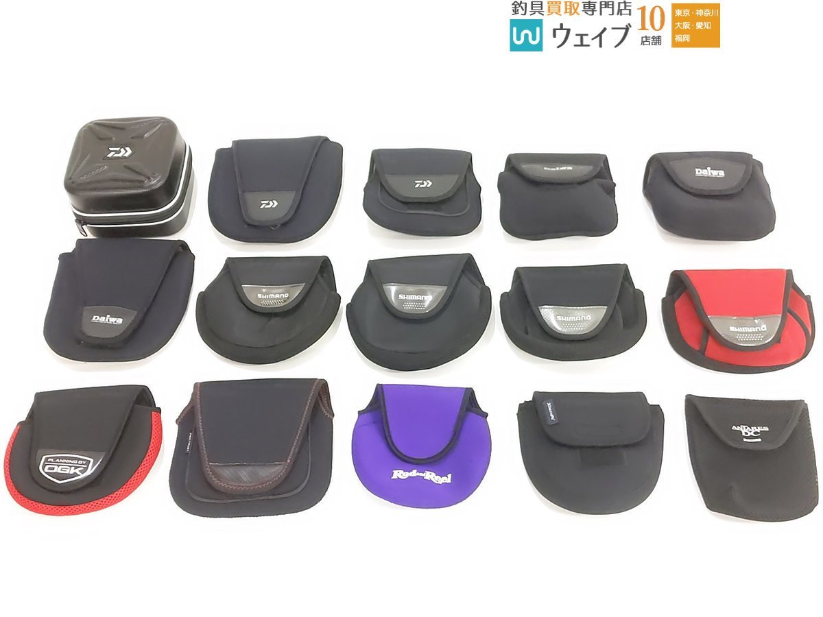 シマノ シマノ・ダイワ 等 リールケース 計17点 ダイワ 等 リール
