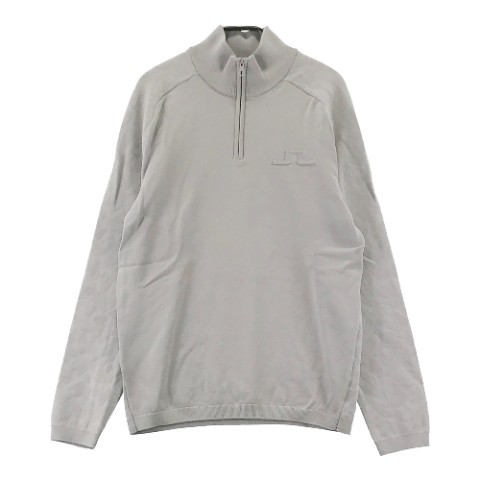 【1円】J.LINDEBERG ジェイリンドバーグ ハーフジップニット セーター S [240101057045]