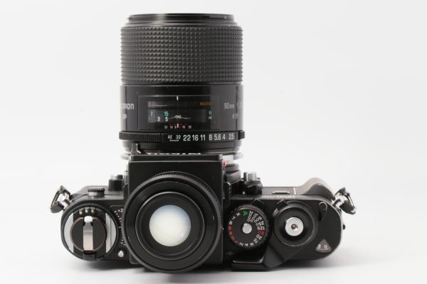 Nikon F3/T + TAMRON SP 90mm F2.5 #115-27-2/Zx3/33 Tamron 90mm