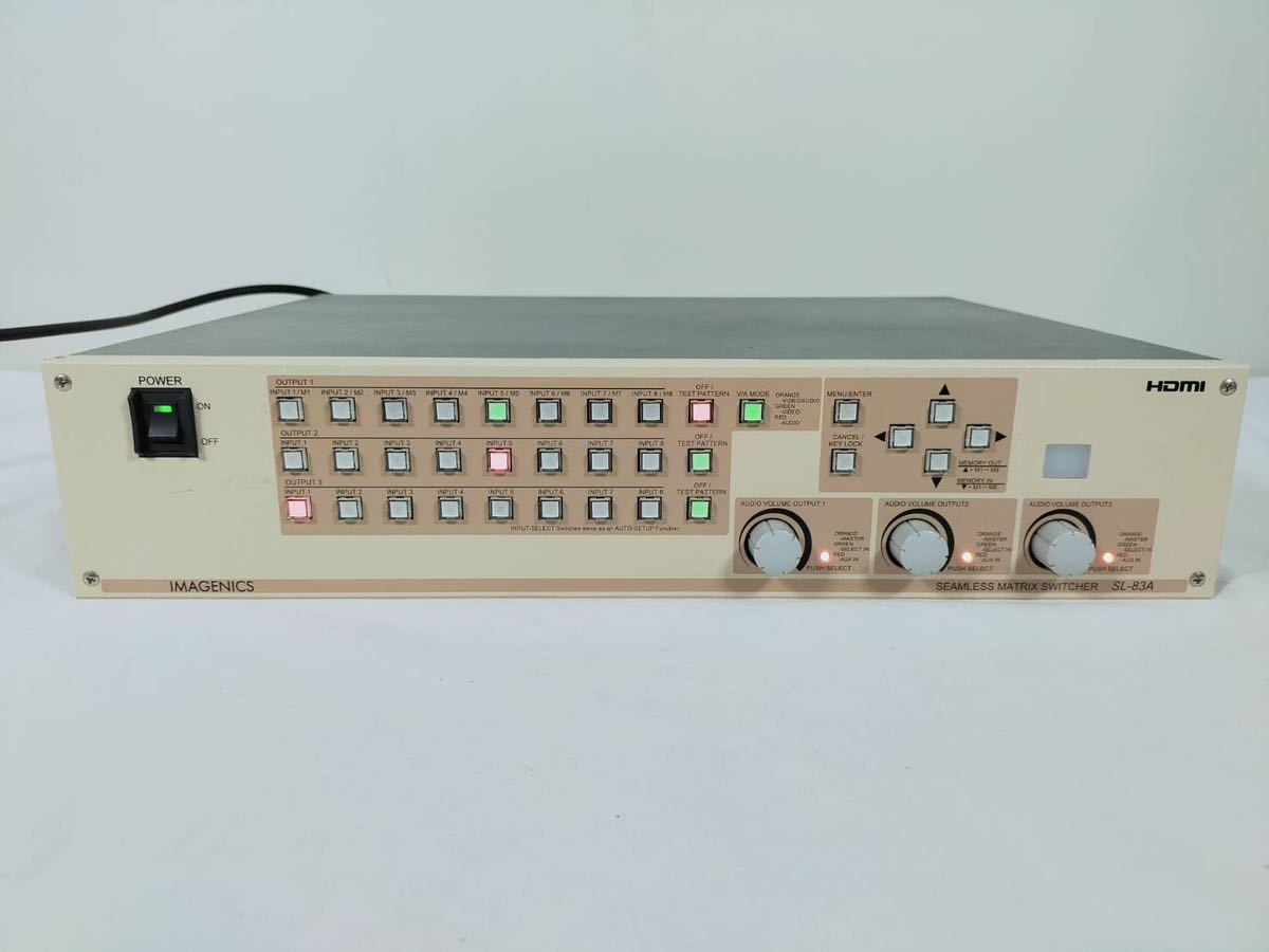 IMAGENICS イメージニクス SL-83A 8入力 3出力 マルチシグナル対応
