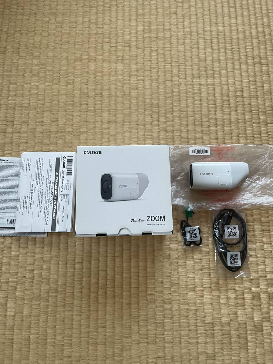 格安，新品 Canon PowerShot ZOOM ホワイト(キヤノン)｜売買されたオークション情報、yahooの商品情報をアーカイブ公開 - オークファン キヤノン