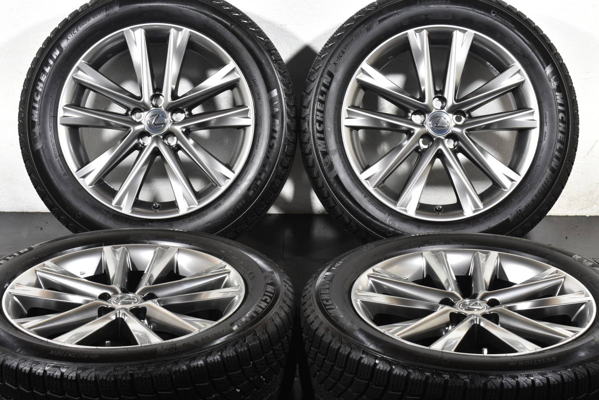 RX450hFスポーツ純正ホイール7.5J-19+35 235/55R19 4本 車・バイク