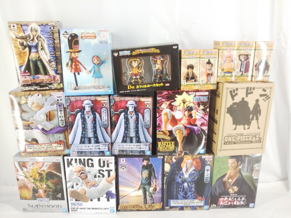 レア多数 ワンピースフィギュア ワーコレ まとめ大量 セットグラメン GRANDLINE 造形王頂上決戦 造形王 一番くじ ニカ他【1円スタート!!】