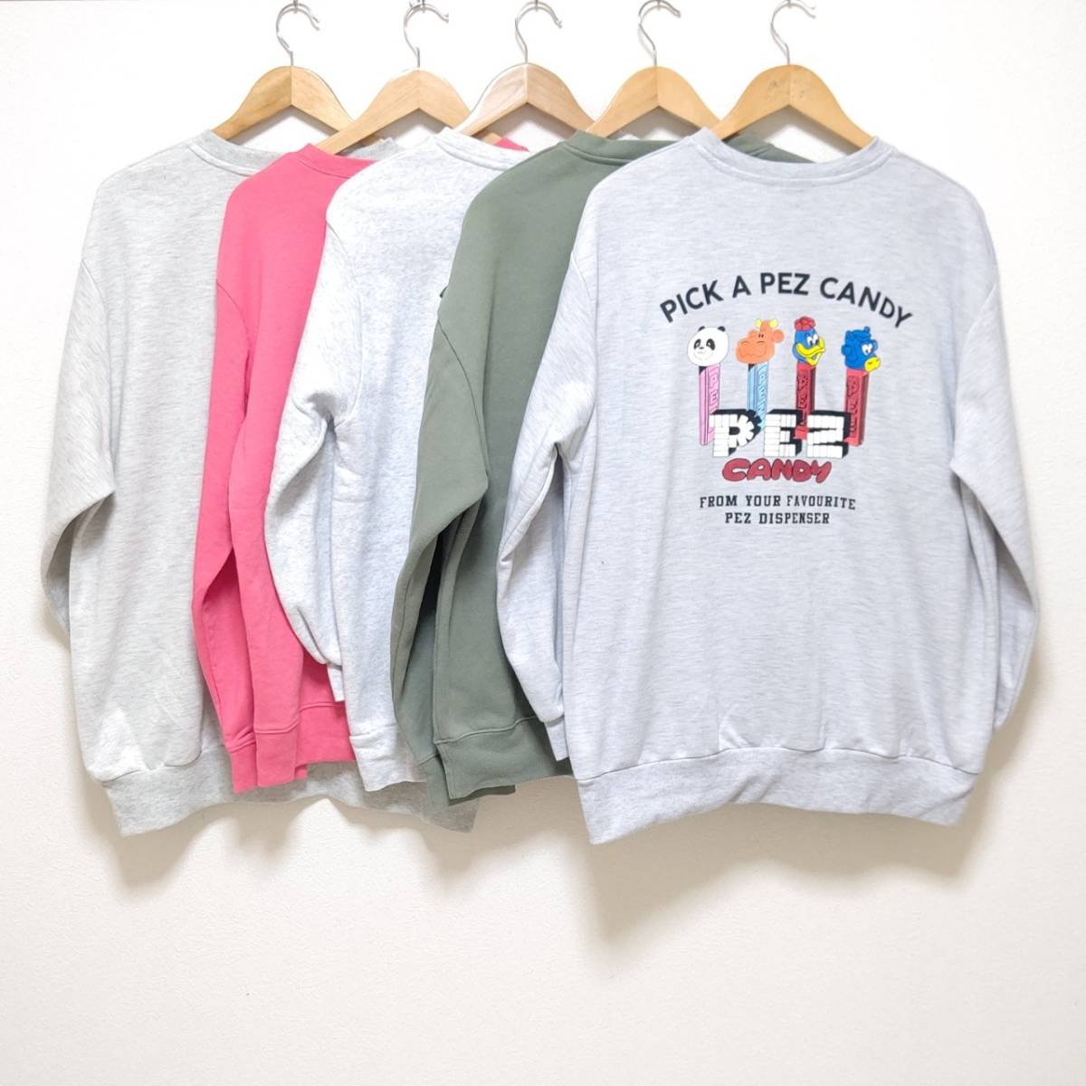お得!!まとめ売りスウェット トレーナー 5着 セット VEHEMENT