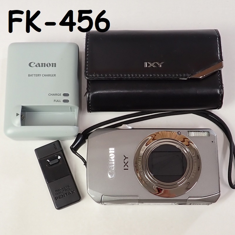 FK-456 CANON キャノン IXY 50S簡易動作OK 美品/付属あり 20231104