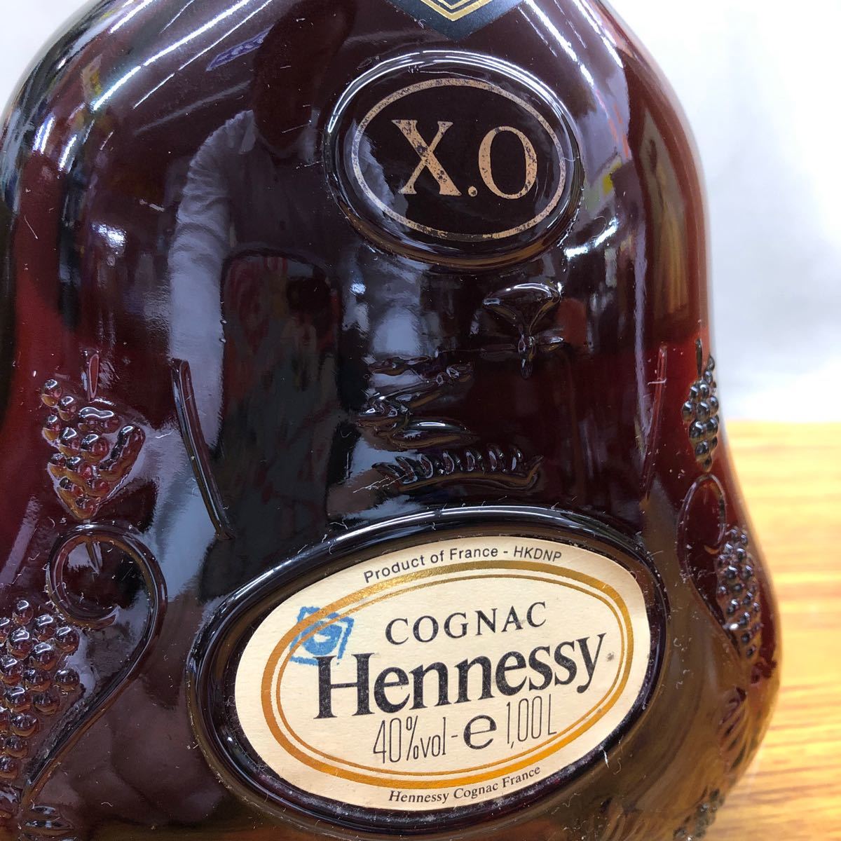 XO 金キャップ ヘネシー 1000ml 古酒 コニャック Hennessy 未開栓